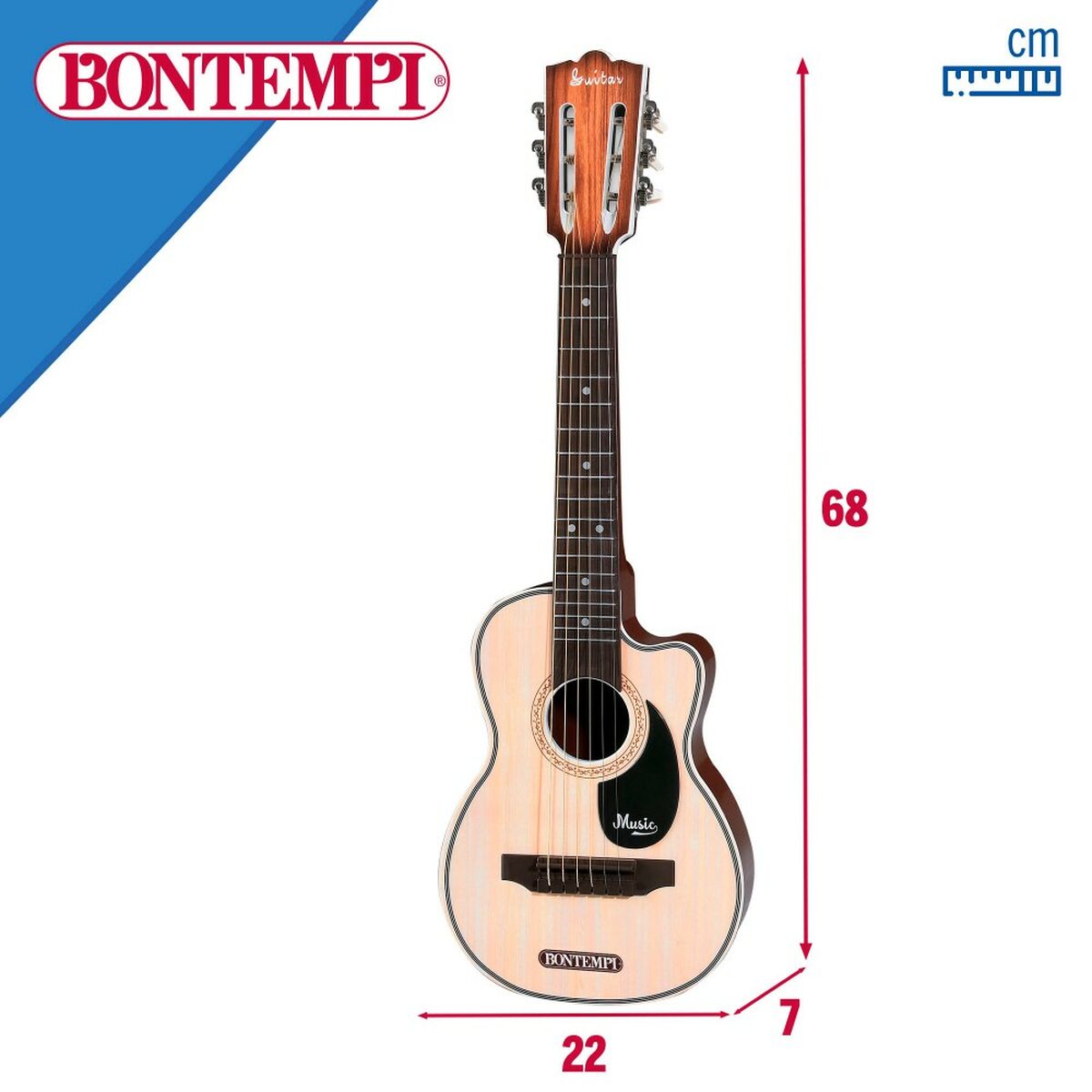 Gitarr för barn Bontempi FOLK